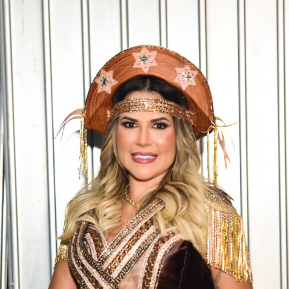 Deolanne Bezerra também foi à festa junina de Carlinhos Maia