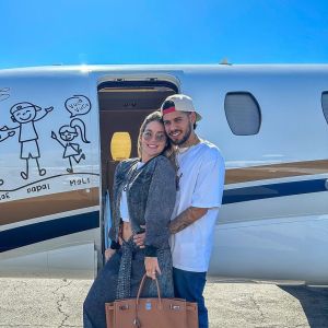 Virginia Fonseca e o marido, Zé Felipe, embarcaram para primeira viagem sem as filhas, Maria Alice e Maria Flor