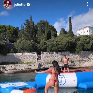 Juliette brinca com os amigos nas férias e chama Faustão.