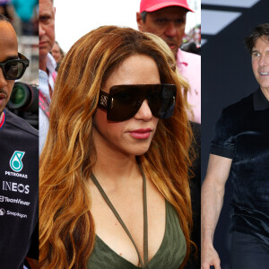 Shakira, Lewis Hamilton e Tom Cruise estão vivendo triângulo amoroso