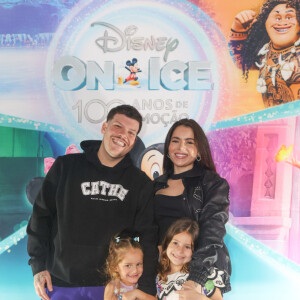 'Disney On Ice': Ferrugem vai com família conferir espetáculo