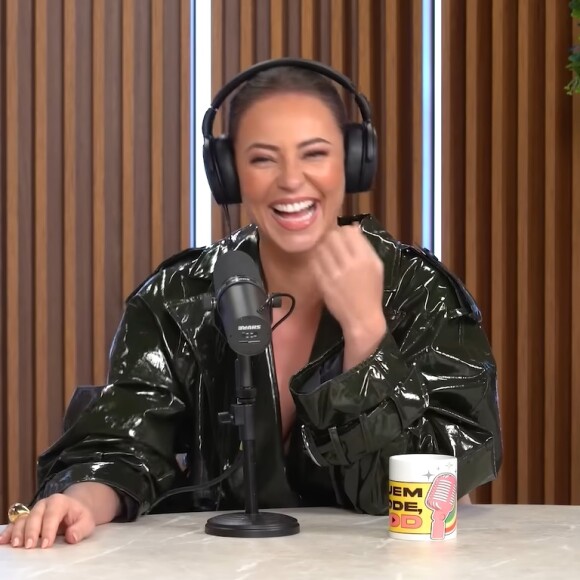 Paolla Oliveira foi ao podcast: 'Quem pode, pod'