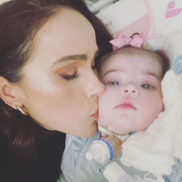 Letícia Cazarré compartilhou com seus seguidores os altos e baixos nos seus cuidados com Maria Guilhermina.