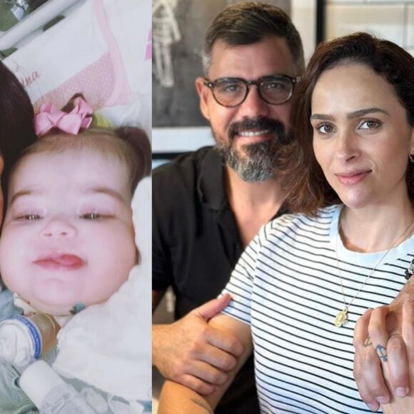 A filha de Leticia Cazarre e Juliano Cazarre completou 1 aninho apesar de várias adversidades.