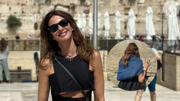 Luciana Gimenez gera polêmica com look usado em Israel