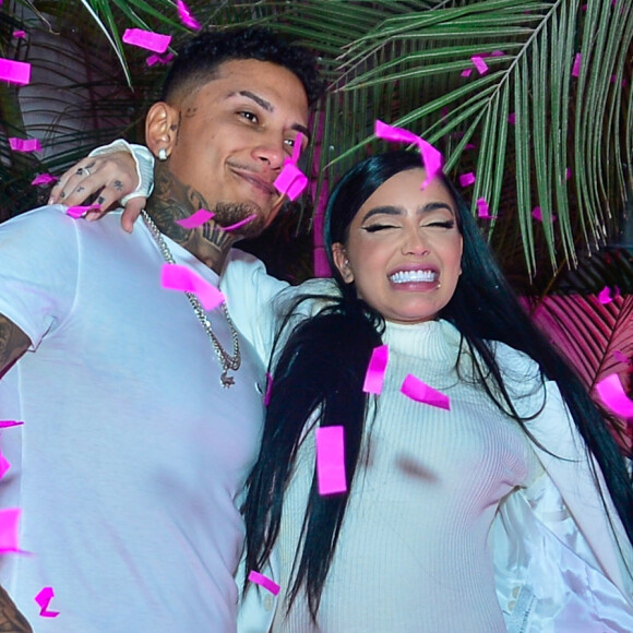 MC Mirella e Dynho Alves fizeram chá revelação da primeira filha, Selena, em 27 de junho de 2023