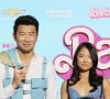 'Barbie': Simu Liu e Stephanie Hsu apostam em azul, fazendo referência a Ken, para première
