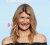 'Barbie': Laura Dern surpreende com vestido preto em première do filme