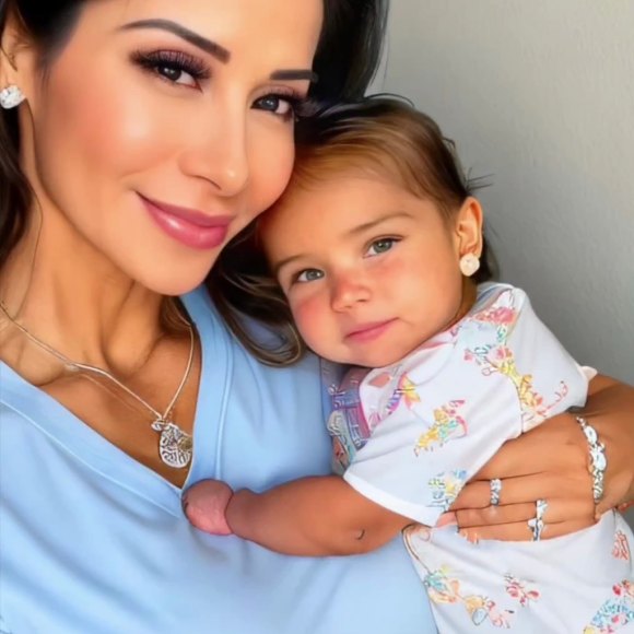 Maíra Cardi utilizou a inteligência artificial para simular como seria uma menina fruto da relação com Thiago Nigro e dividiu com os fãs o resultado