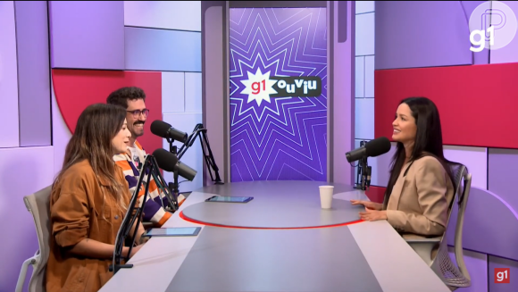 Juliette participa do podcast "G1 Ouviu"