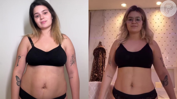 Viih Tube antes e depois: influenciadora tem documentado as mudanças no corpo desde a reta final da gravidez