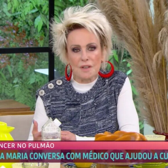 Ana Maria Braga fez relato dramático do câncer de pulmão que enfrentou em 2020: 'Não existe melhor exemplo sobre a importância da imunoterapia do que o meu. Eu sou uma remanescente dos vários cânceres'