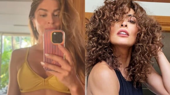 Grazi Massafera mostra barriga trincada no Instagram e deixa até Juliana Paes passada: 'Humilha'