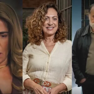 Novela 'Terra e Paixão': Agatha (Eliane Giardini) faz Antônio (Tony Ramos) e Irene (Gloria Pires) se separarem