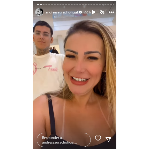 Andressa Urach entrou para plataformas de conteúdo erótico e tem a meta de ficar milionária.