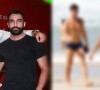 Marcos Pitombo foi visto na praia após o término com Iasser Hamer Kaddourah ser revelado.