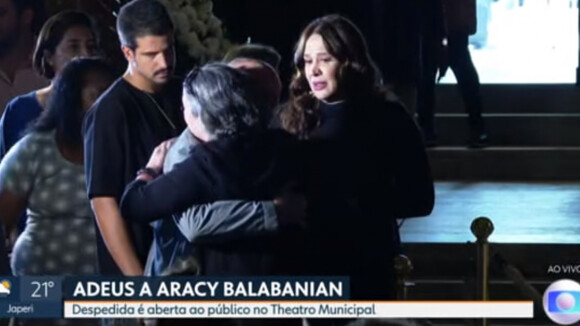 Adeus a Aracy Balabanian: velório da atriz emociona Claudia Raia, Mariana Ximenes e mais famosos