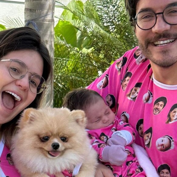 Viih Tube e Eliezer compatilham detalhes do mesversário de quatro meses de Lua