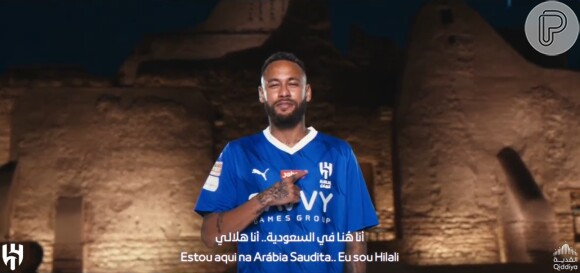 Neymar foi anunciado oficialmente no Al-Hilal