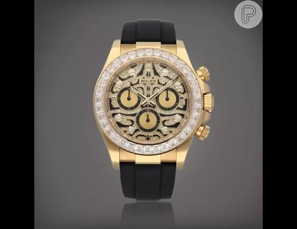 Relógio de R$ 1,7 milhão de Neymar é um Rolex Daytona 'Eye of The Tiger'