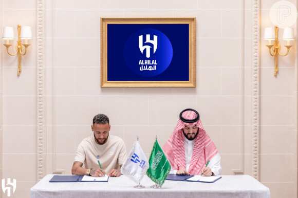 Neymar assinou contrato de dois anos com o Al-Hilal da Arábia Saudita e vai receber quase 2 bilhões de reais