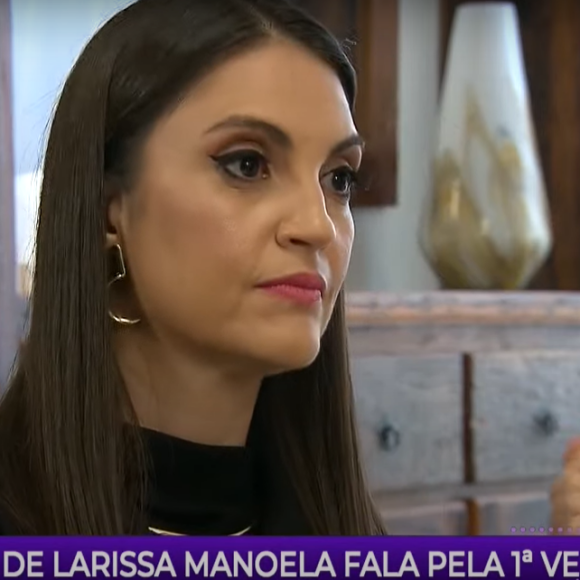 Chris Flores consegue entrevista exclusiva com a mãe de Larissa Manoela, mas é criticada por isso na web