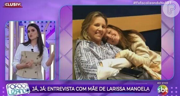 Chris Flores entregou que Larissa Manoela concedeu entrevista para a Globo porque estará na próxima novela das nove da emissora