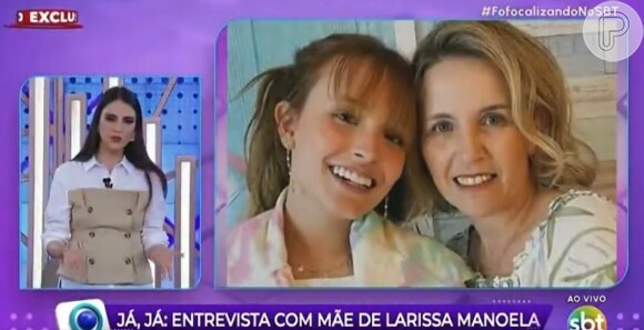 Chris Flores revelou que mostraria novos trechos da entrevista exclusiva com Silva, mãe de Larissa Manoela no meio de briga familar