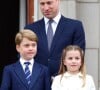 George, Charlotte e Louis, filhos de Kate Middleton e  príncipe William, ainda são muitos novos e não podem jantar com os adultos