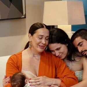 Luca, filho de Claudia Raia e Jarbas Homem de Mello, nasceu em fevereiro deste ano