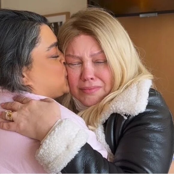 Preta Gil e Simony choraram bastante em encontro