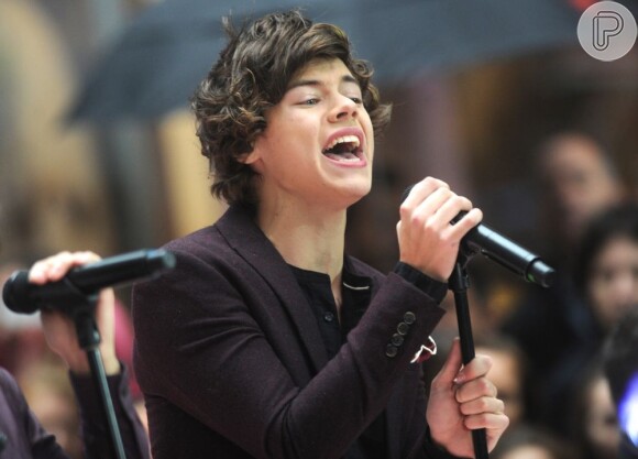 Harry Styles canta no 'USA Today' em novembro de 2012