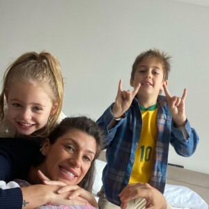 Esposa de Kayky Brito, Tamara Dalcanale, atualiza seguidores sobre saúde do ator: 'Passou bem'