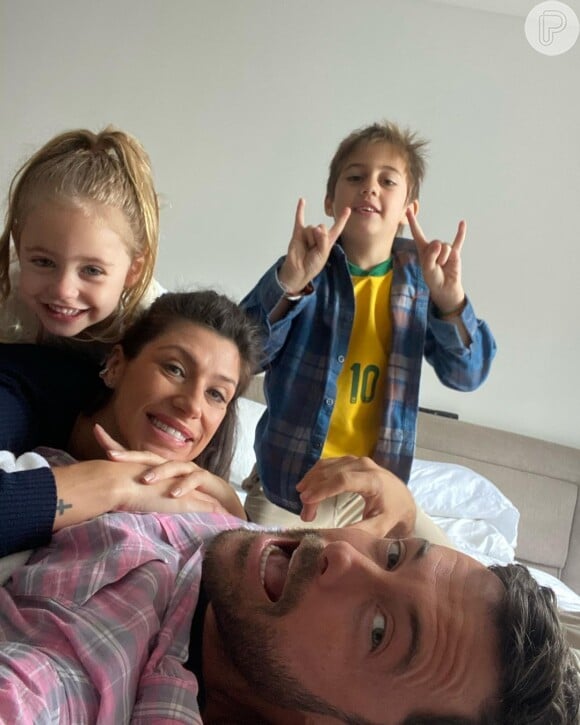 Esposa de Kayky Brito, Tamara Dalcanale, atualiza seguidores sobre saúde do ator: 'Passou bem'