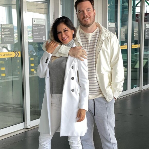 Maíra Cardi compartilhou um vídeo íntimo com Thiago Nigro em suas redes sociais