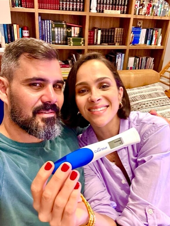 Juliano Cazarré e Letícia vão ser pais pela sexta vez