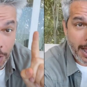 Otaviano Costa foi às redes sociais explicar fala de Flávia Alessandra