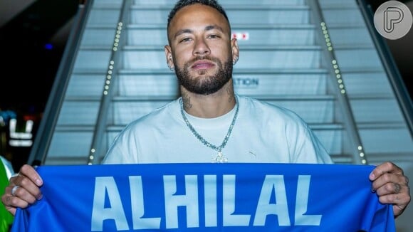 Neymar estava se recuperando de problemas na coxa quando chegou ao Al-Hilal