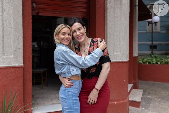 Maria Clara Spinelli, Renée, e Monique Alfradique, Érica, são irmãs na novela 'Elas por Elas'