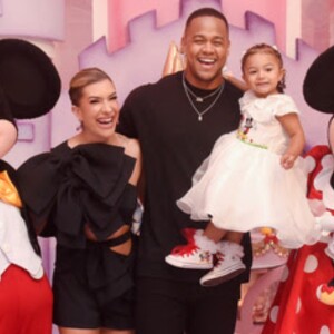Lore Improta e Léo Santana fazem duas festas de aniversário para a filha, Liz