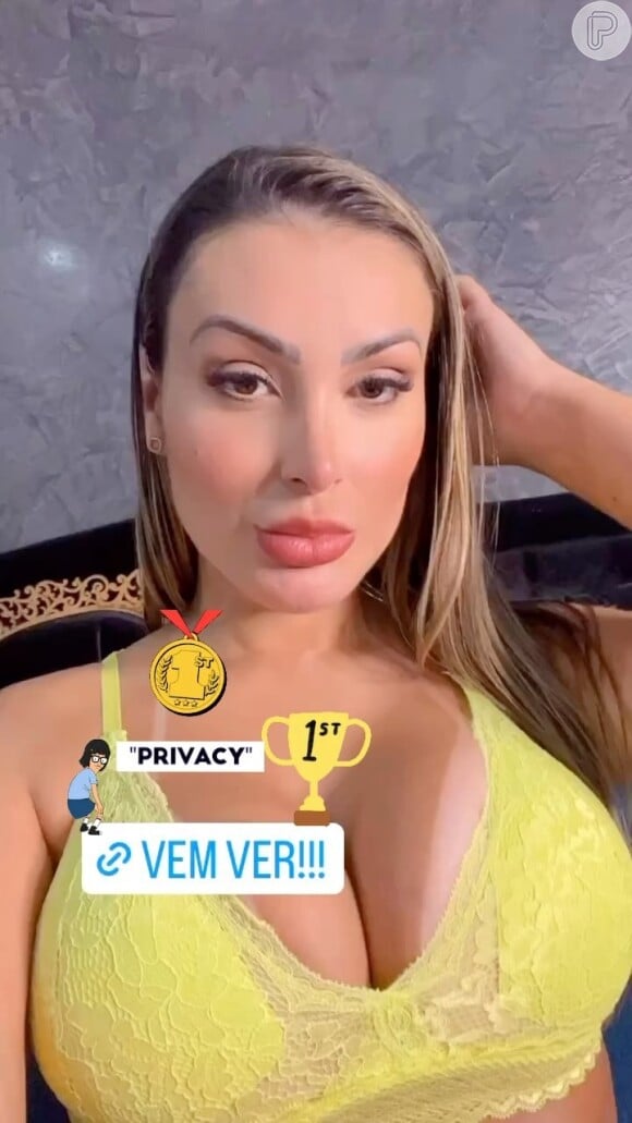 Andressa Urach prefere não expor os homens famosos que a procuraram: 'A maioria dos meus clientes são casados'