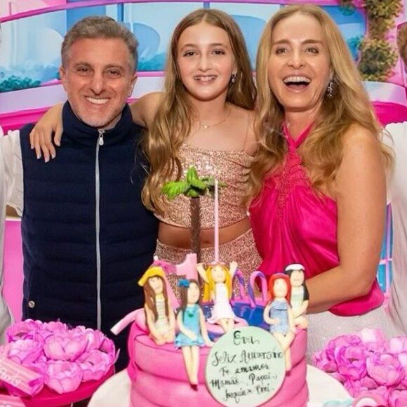 Angélica e Luciano Huck comemoraram os 11 anos da filha caçula, Eva