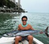 Marcelo Sangalo Cady, além de músico, é atleta e pescador