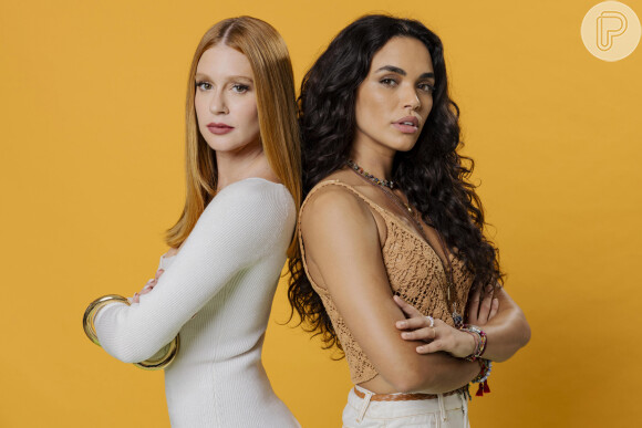 Atrizes como Giovanna Cordeiro e Marina Ruy Barbosa irão fazer chamadas exclusivas como Luna e Preciosa para aumentar audiência de Fuzuê