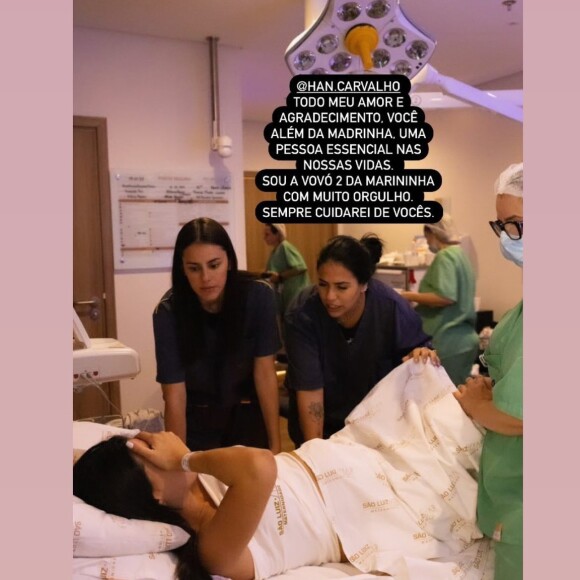 Bruna Biancardi tentou dar à luz por parto normal, mas acabou partindo para a cesárea