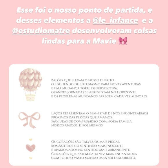 Bruna Biancardi mostrou o ponto de partida para a identidade visual do quartinho de Mavie