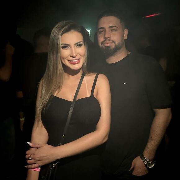 Namorado de Andressa Urach não assiste aos vídeos pornôs da amada: 'Eu sou da seguinte opinião: o que os olhos não vêem, o coração não sente'