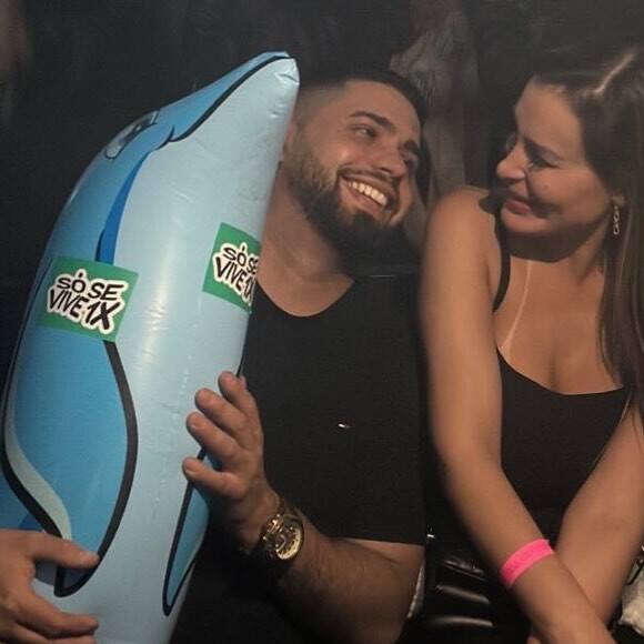 Andressa Urach disse que o novo namorado 'fode gostoso': 'Por isso que eu me apaixonei por ele. Só assim pra eu me apaixonar'