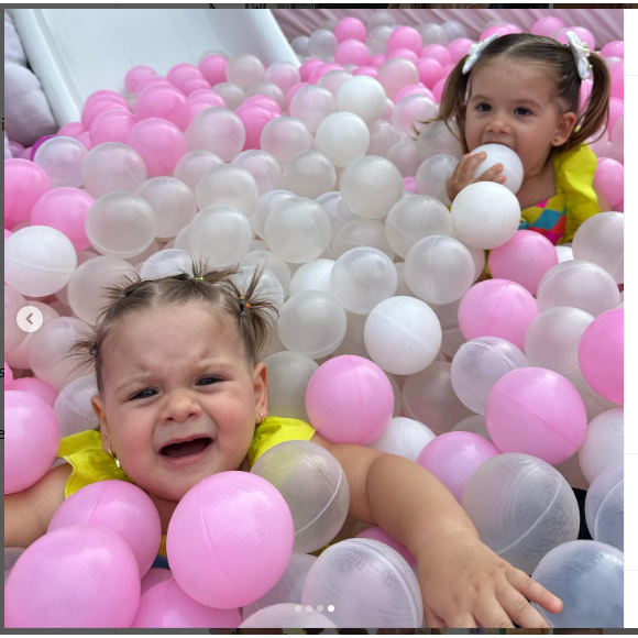 Virginia mostrou foto das filhas Maria Alice e Maria Flor com comentários antes de polêmica