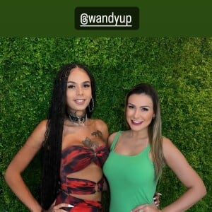 Andressa Urach anunciou mais um lançamento na companhia de uma mulher trans: a convidada da vez foi Wandy Uchôa